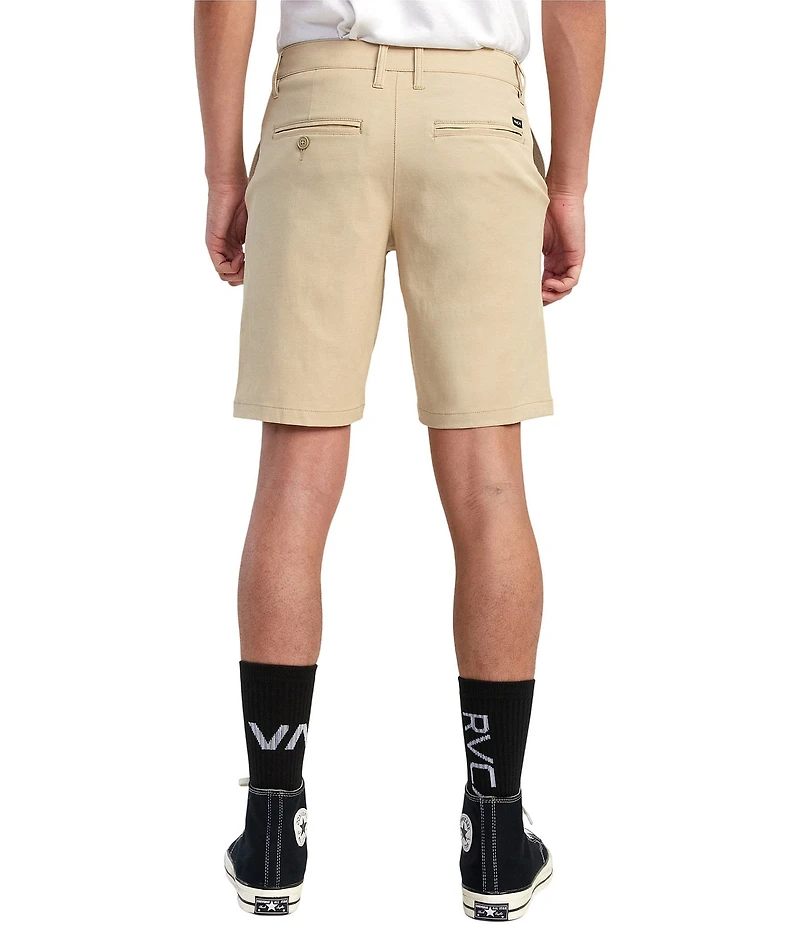 RVCA Back In Hybrid 19#double; Outseam Shorts