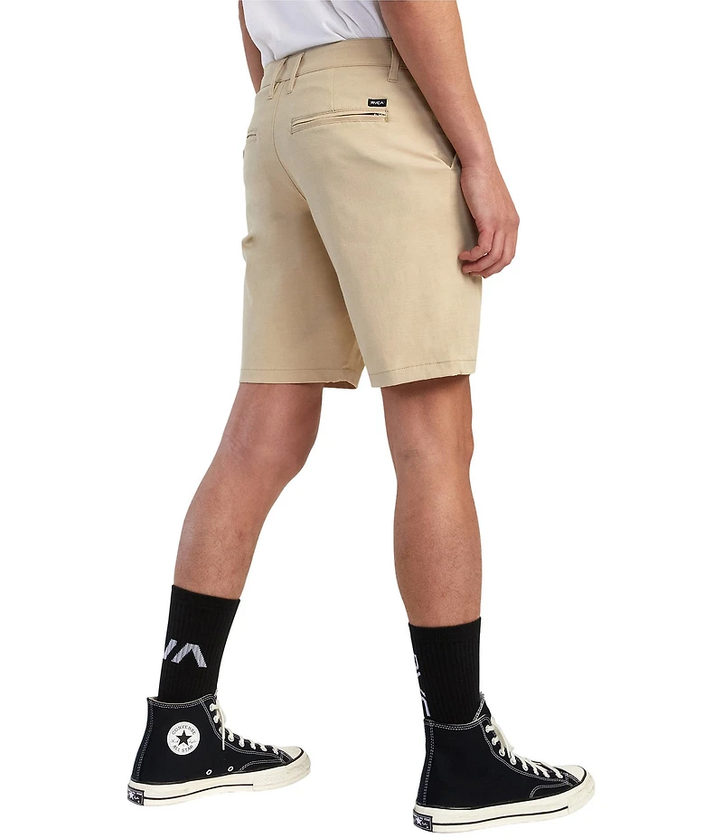 RVCA Back In Hybrid 19#double; Outseam Shorts