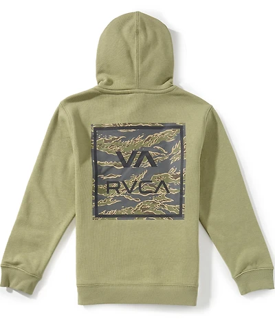 RVCA Big Boys Camo Hoodie