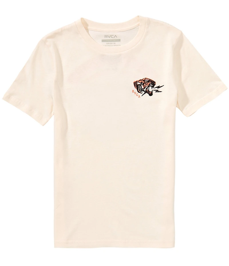 RVCA Big Boys Short Sleeve Bengal Supply T-Shirt