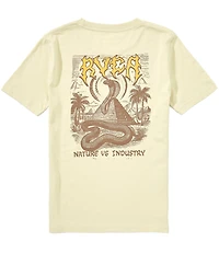 RVCA Big Boys Short Sleeve Cobra Empire T-Shirt