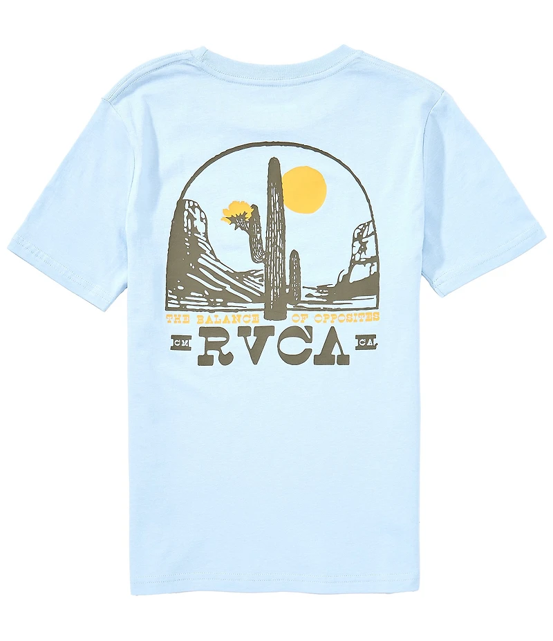 RVCA Big Boys Short Sleeve Saguaro Canyon T-Shirt