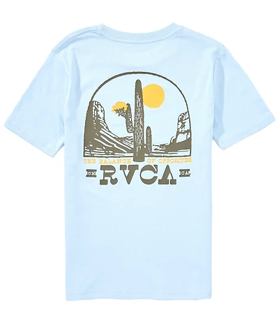 RVCA Big Boys Short Sleeve Saguaro Canyon T-Shirt