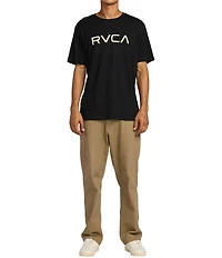 RVCA Big Stitch Logo Short Sleeve T-Shirt