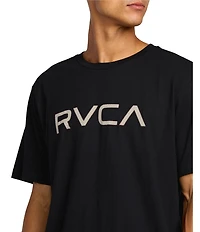 RVCA Big Stitch Logo Short Sleeve T-Shirt