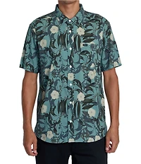 RVCA Botanical Short Sleeve Woven Shirt