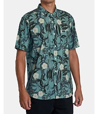 RVCA Botanical Short Sleeve Woven Shirt