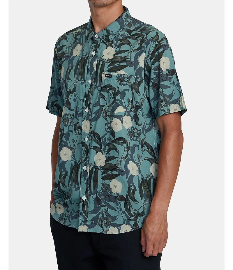 RVCA Botanical Short Sleeve Woven Shirt
