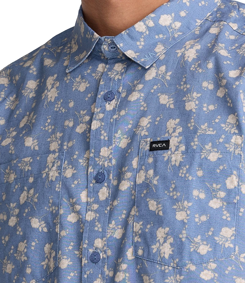 RVCA Breezy Ditsy Short Sleeve Woven Shirt