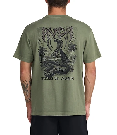 RVCA Cobra Empire Short Sleeve T-Shirt