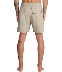 RVCA Crest 17#double; Outseam Swim Trunks