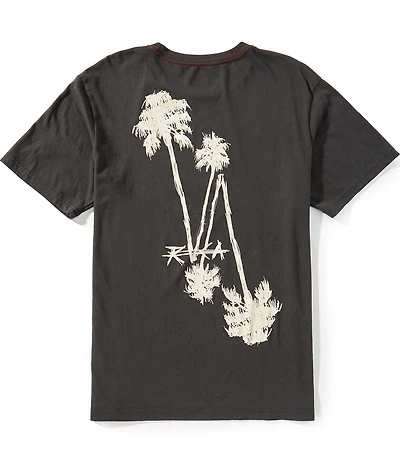 RVCA Crossed Palms Short Sleeve Graphic T-Shirt