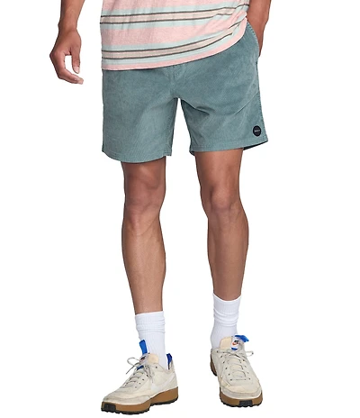 RVCA Escape E-Waist Corduroy 17#double; Outseam Shorts