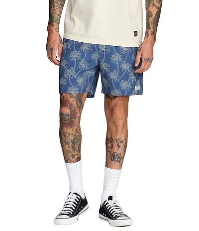 RVCA Exotica Printed 16#double; Shorts