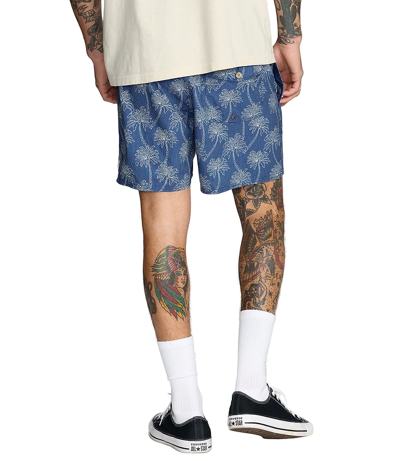 RVCA Exotica Printed 16#double; Shorts