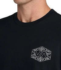 RVCA Hex Filigree Logo Short Sleeve T-Shirt