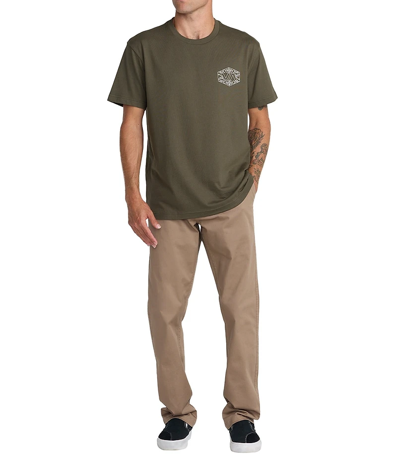 RVCA Hex Filigree Logo Short Sleeve T-Shirt