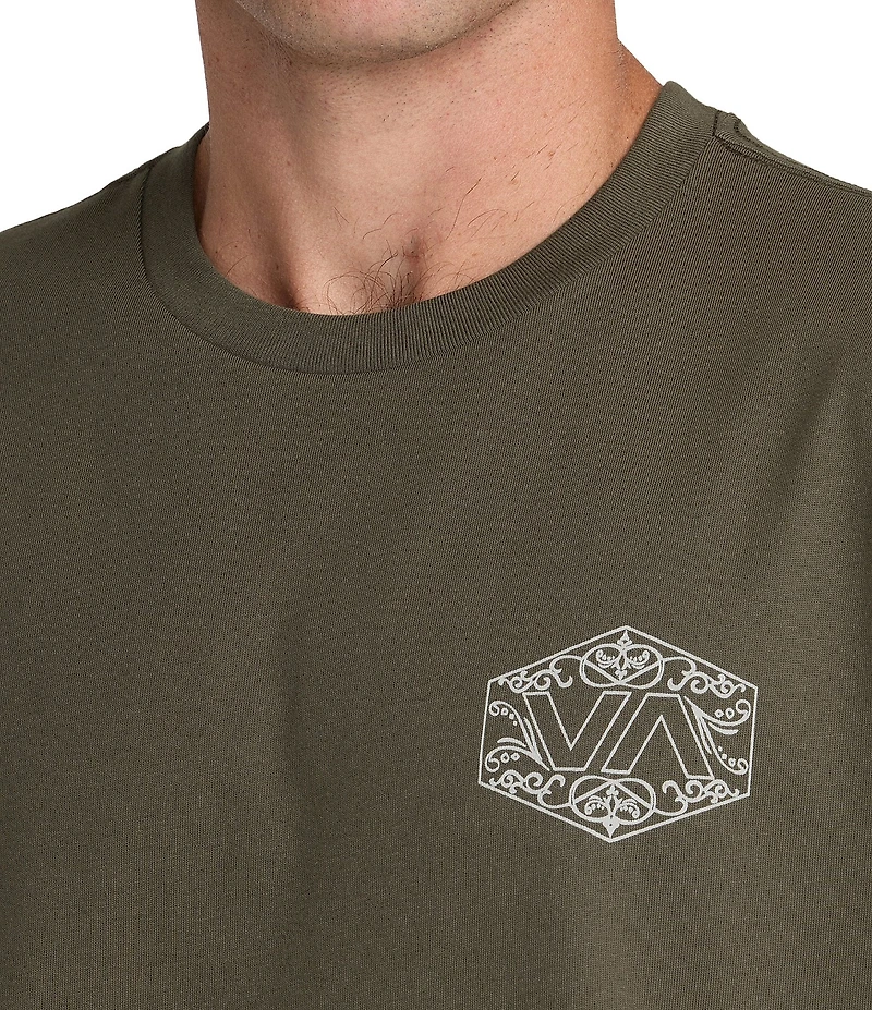RVCA Hex Filigree Logo Short Sleeve T-Shirt
