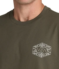 RVCA Hex Filigree Logo Short Sleeve T-Shirt