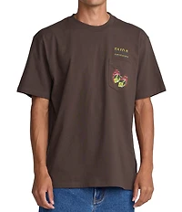 RVCA Hot Dice Pocketed Short Sleeve T-Shirt