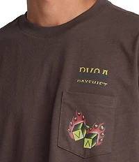 RVCA Hot Dice Pocketed Short Sleeve T-Shirt