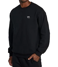 RVCA Long Sleeve VA Essential Fleece Sweatshirt