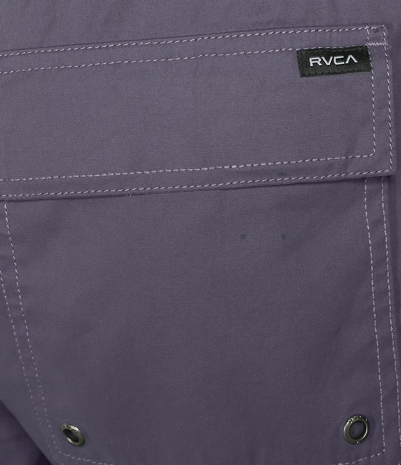 RVCA Opposites Elastic 2 17#double; Outseam Swim Trunks