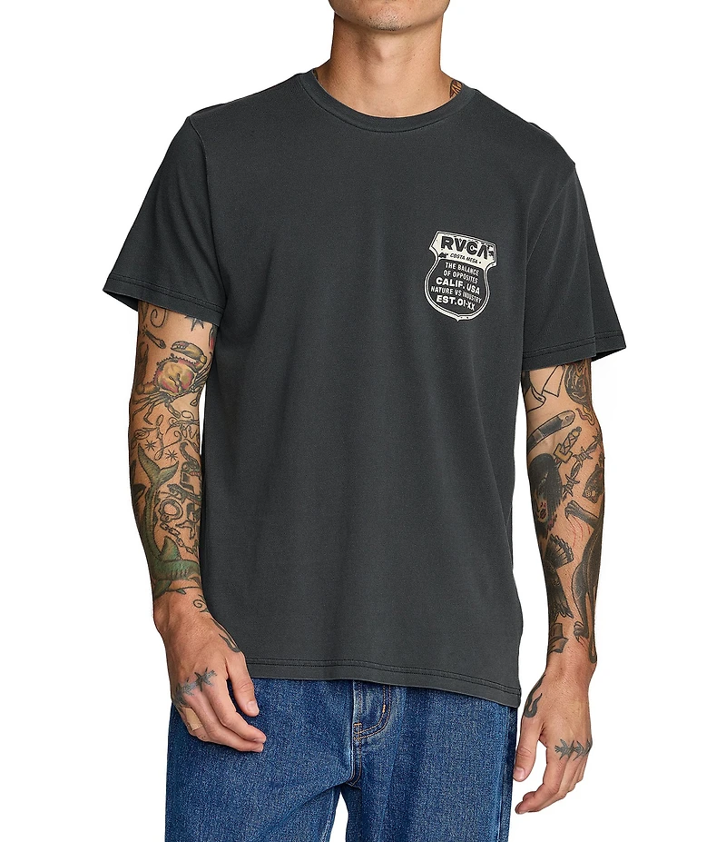 RVCA Ride Free Short Sleeve T-Shirt