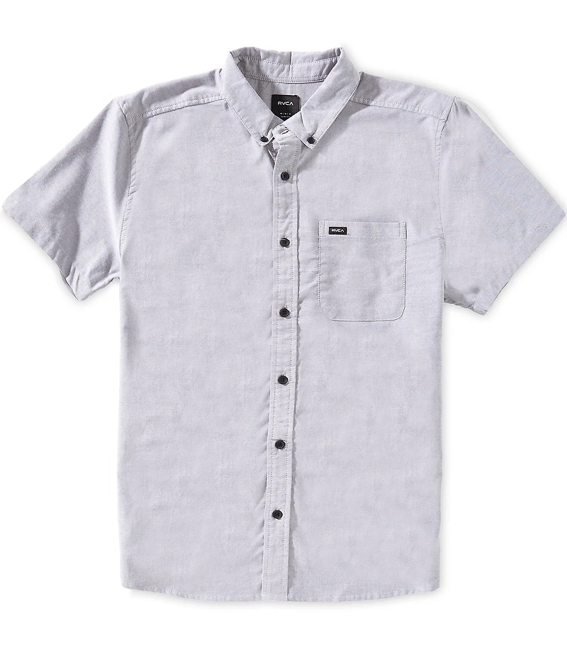 RVCA Short Sleeve That'll Do Stretch Shirt