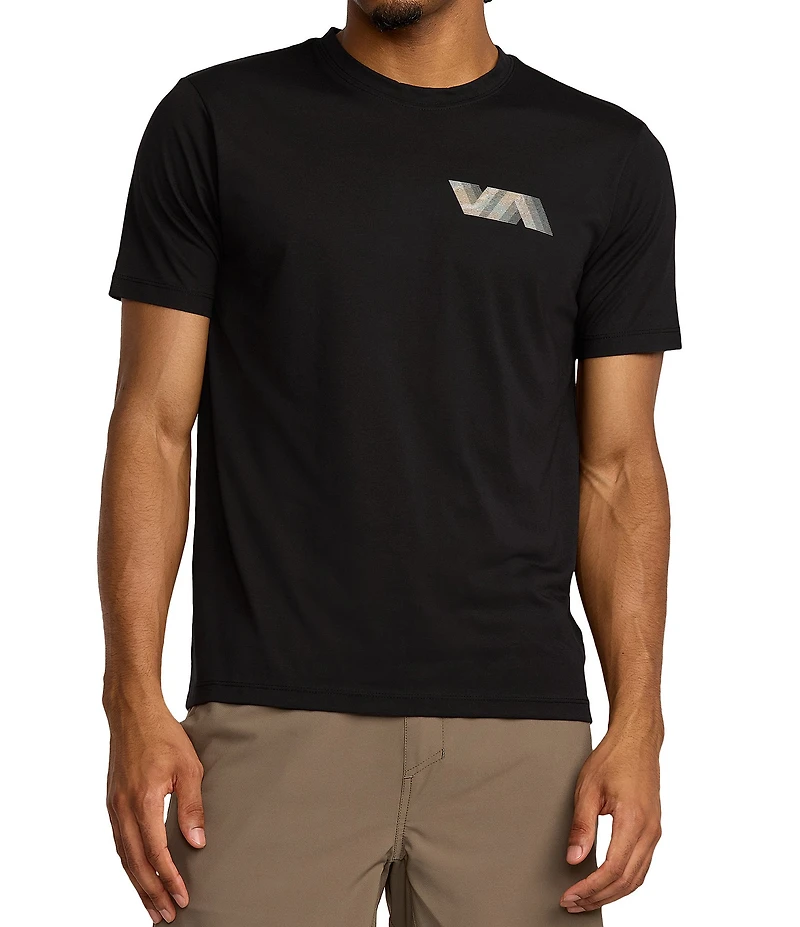 RVCA Short Sleeve VA Blur Fill T-Shirt