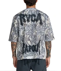 RVCA Tapout Mesh Jersey T-Shirt
