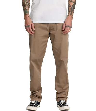 RVCA The Weekend Stretch Straight Fit Pants