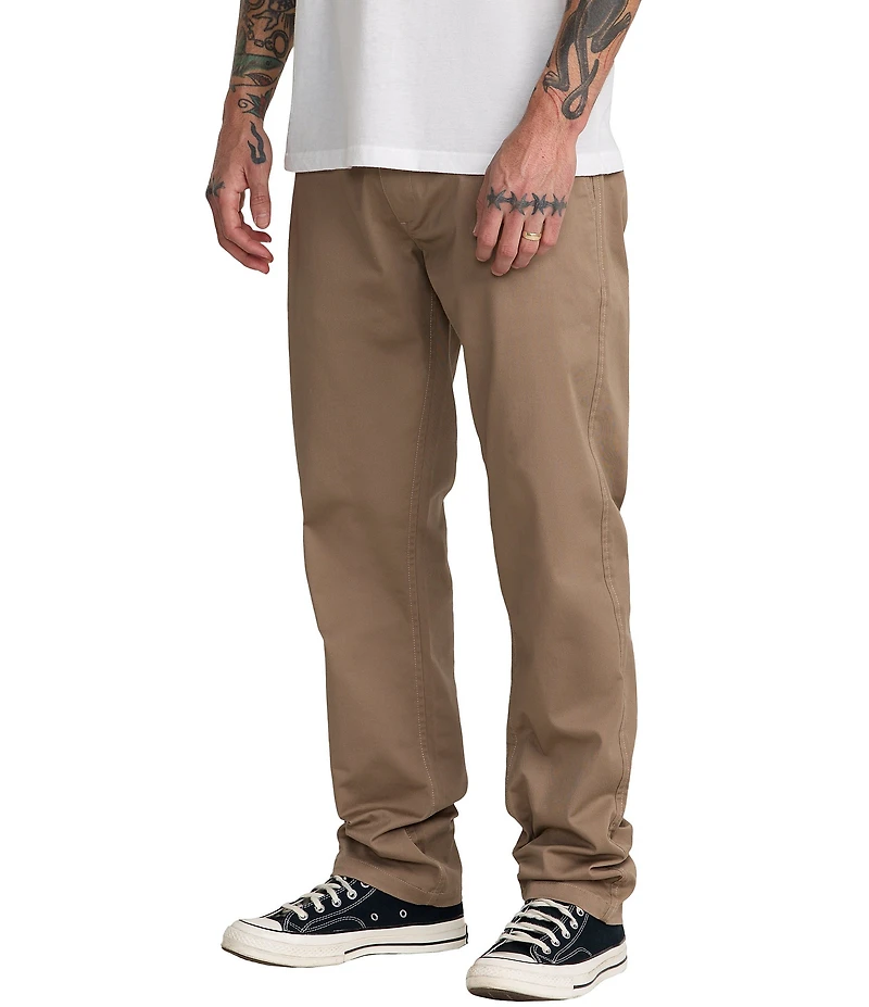 RVCA The Weekend Stretch Straight Fit Pants
