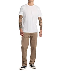 RVCA The Weekend Stretch Straight Fit Pants