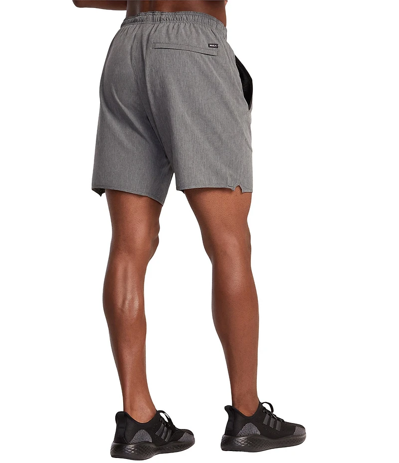 RVCA Yogger Performance Stretch 17#double; Outseam Solid Walk Shorts