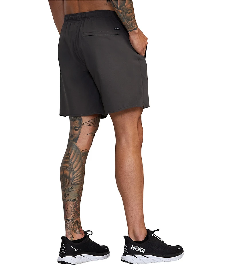 RVCA Yogger Performance Stretch 17#double; Outseam Solid Walk Shorts