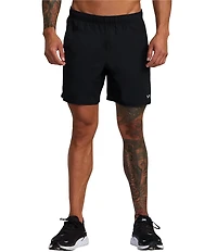 RVCA Yogger Performance Stretch 17#double; Outseam Solid Walk Shorts
