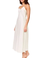 Rya Collection Isles Sleeveless V-Neck Open-Back Gown