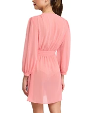 Rya Collection True Love Solid Chiffon Robe