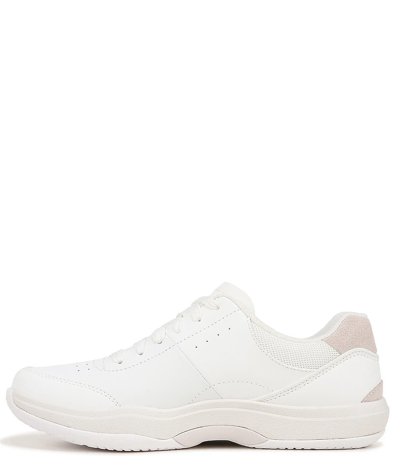 Ryka Courtside Leather Pickleball Perforated Detail Sneakers