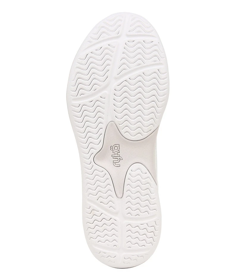 Ryka Courtside Leather Pickleball Perforated Detail Sneakers