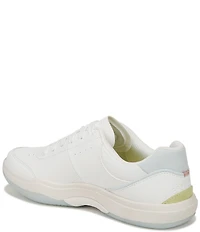 Ryka Courtside Leather Pickleball Perforated Detail Sneakers