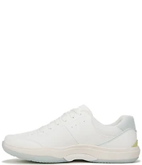 Ryka Courtside Leather Pickleball Perforated Detail Sneakers