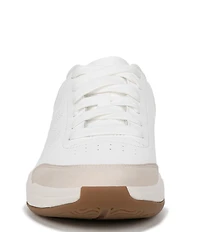 Ryka Courtside Leather Pickleball Perforated Detail Sneakers
