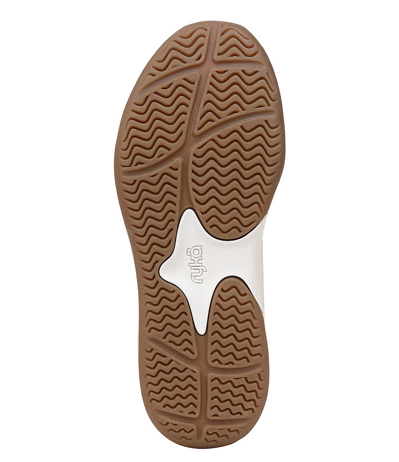 Ryka Courtside Leather Pickleball Perforated Detail Sneakers