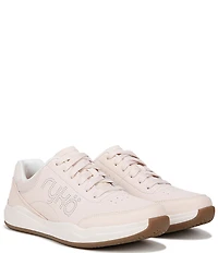 Ryka Courtside Leather Pickleball Perforated Detail Sneakers