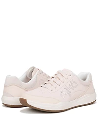 Ryka Courtside Leather Pickleball Perforated Detail Sneakers