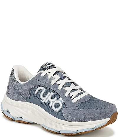 Ryka Devotion X Max Snake Print Walking Sneakers