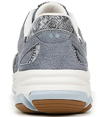Ryka Devotion X Max Snake Print Walking Sneakers