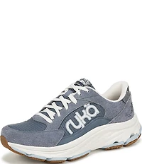 Ryka Devotion X Max Snake Print Walking Sneakers